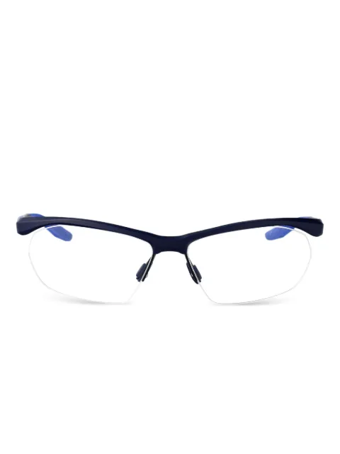 Nike 7401 shield-frame glasses