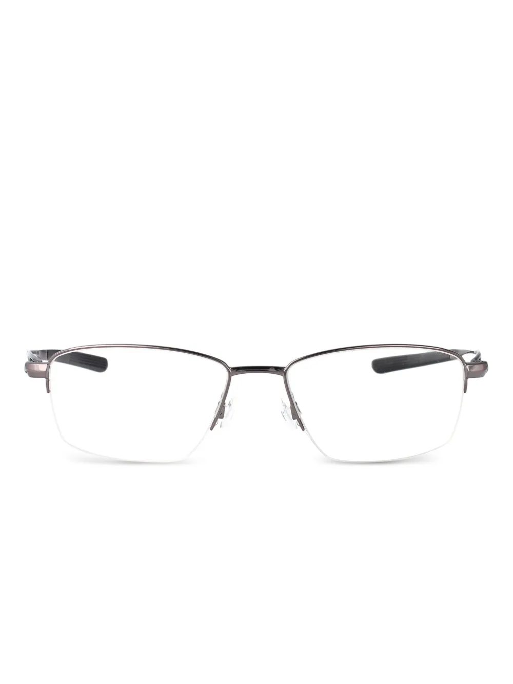 Nike 6045 rectangle-frame glasses | Silver | Image 1