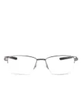 Nike 6045 rectangle-frame glasses - Silver