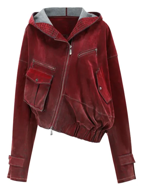 OUDE WAAG hooded jacket