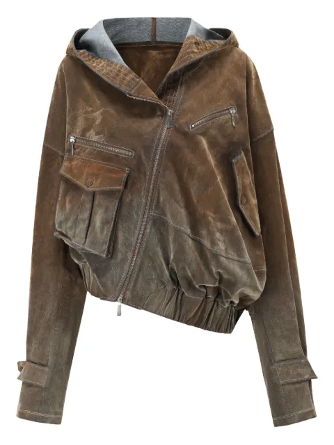 OUDE WAAG asymmetric jacket