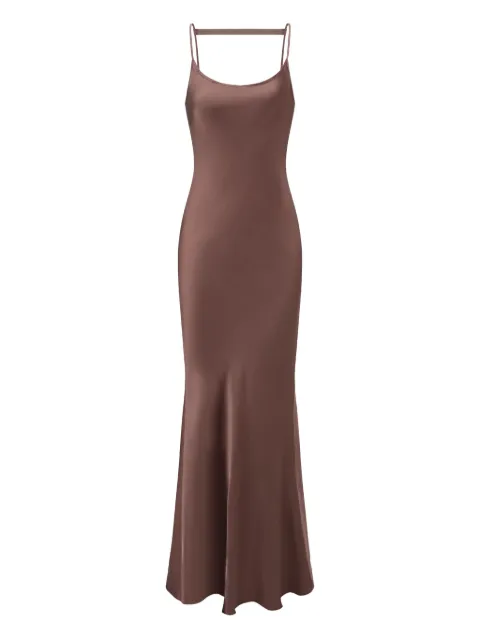 OUDE WAAG satin maxi dress