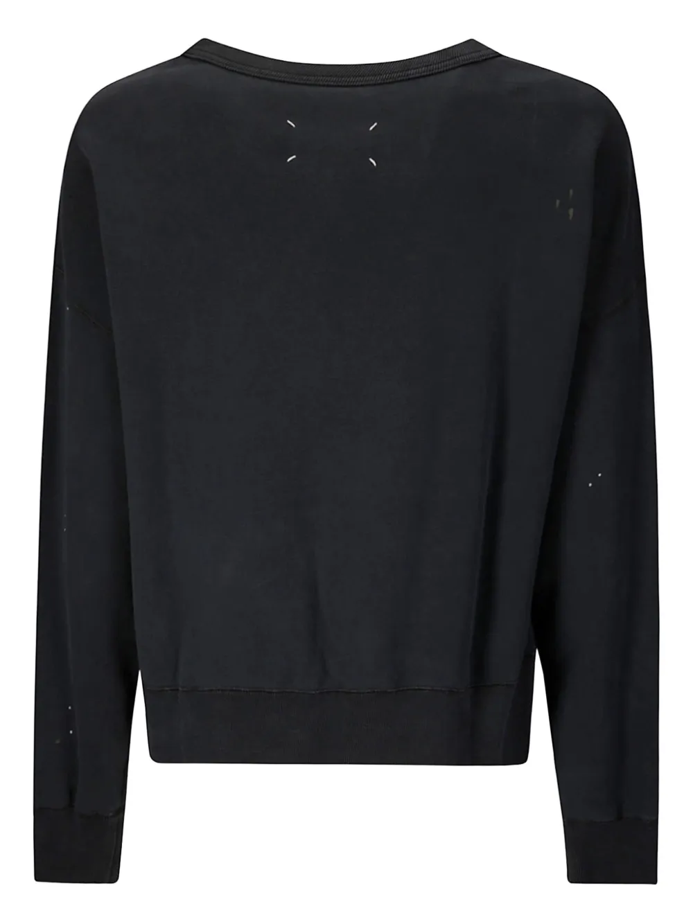 Maison Margiela Sweater met logoprint Zwart