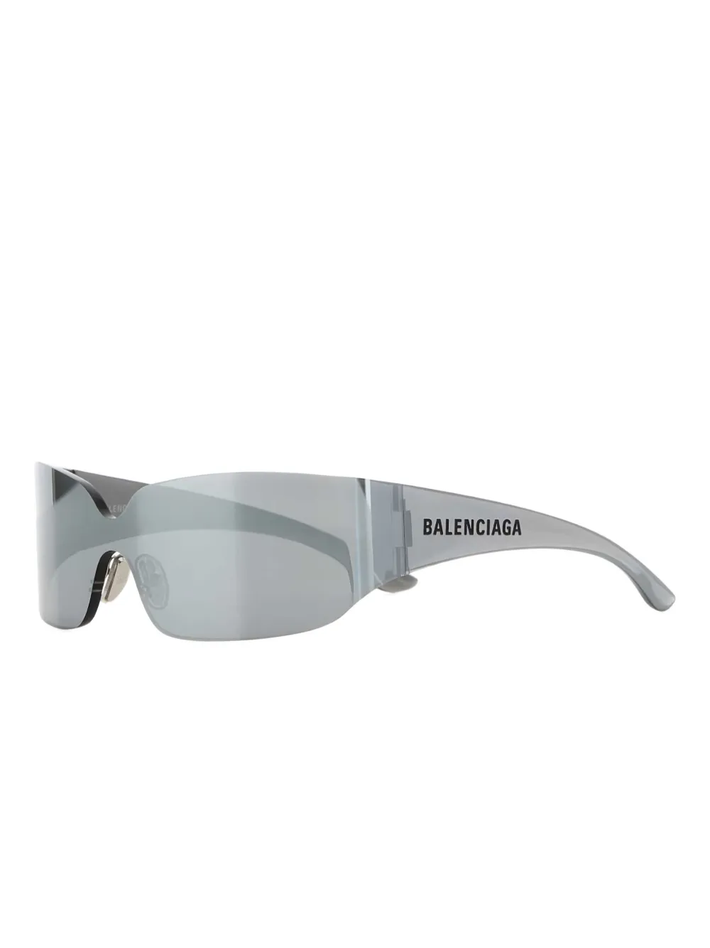 Balenciaga Mono square-frame sunglasses - Zilver