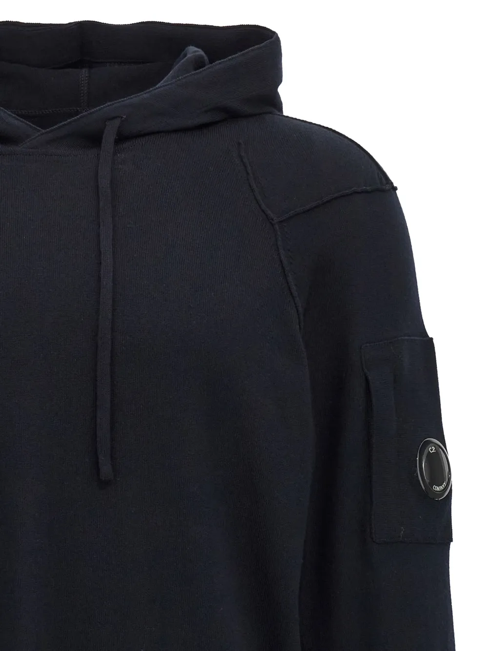 C.P. Company Sea Island hoodie Blauw