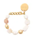 Vanessa Baroni pearl-embellished bracelet - Gold