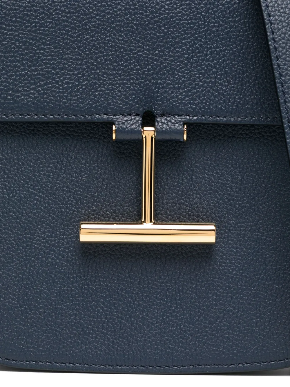 TOM FORD Tara T-bar leren mini-schoudertas Blauw
