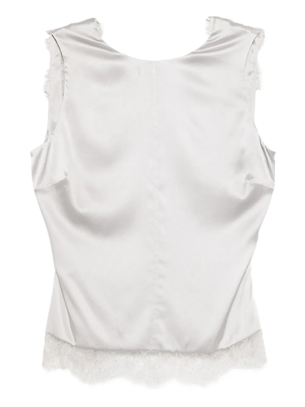 TOM FORD Zijden top Zilver