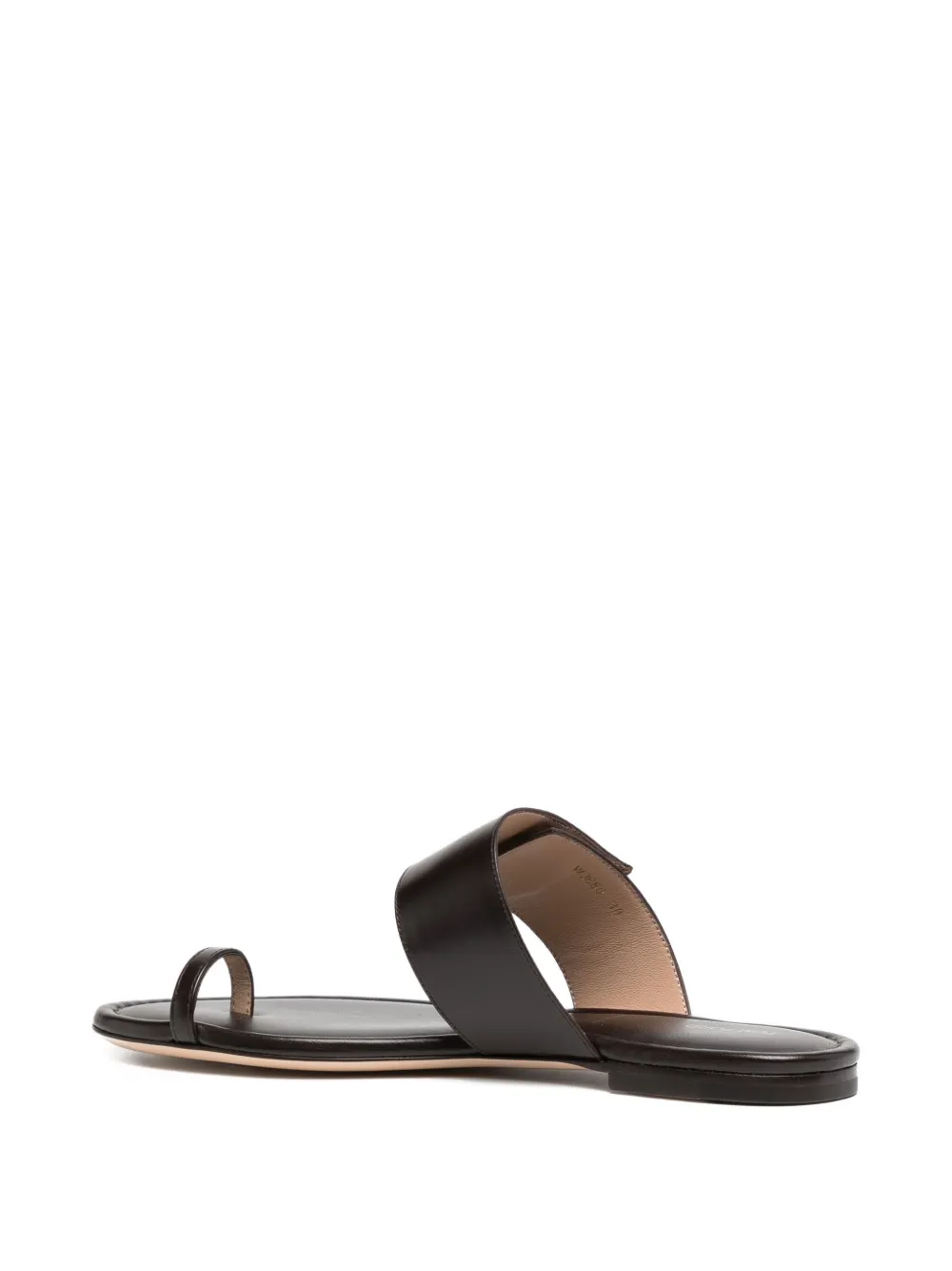 TOM FORD Espresso flat sandals Brown