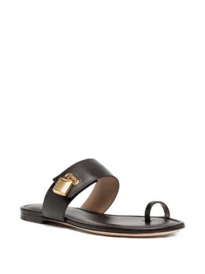 TOM FORD トムフォード レオパードサンダル 10 TOM FORD トムフォード レオパードサンダル 10