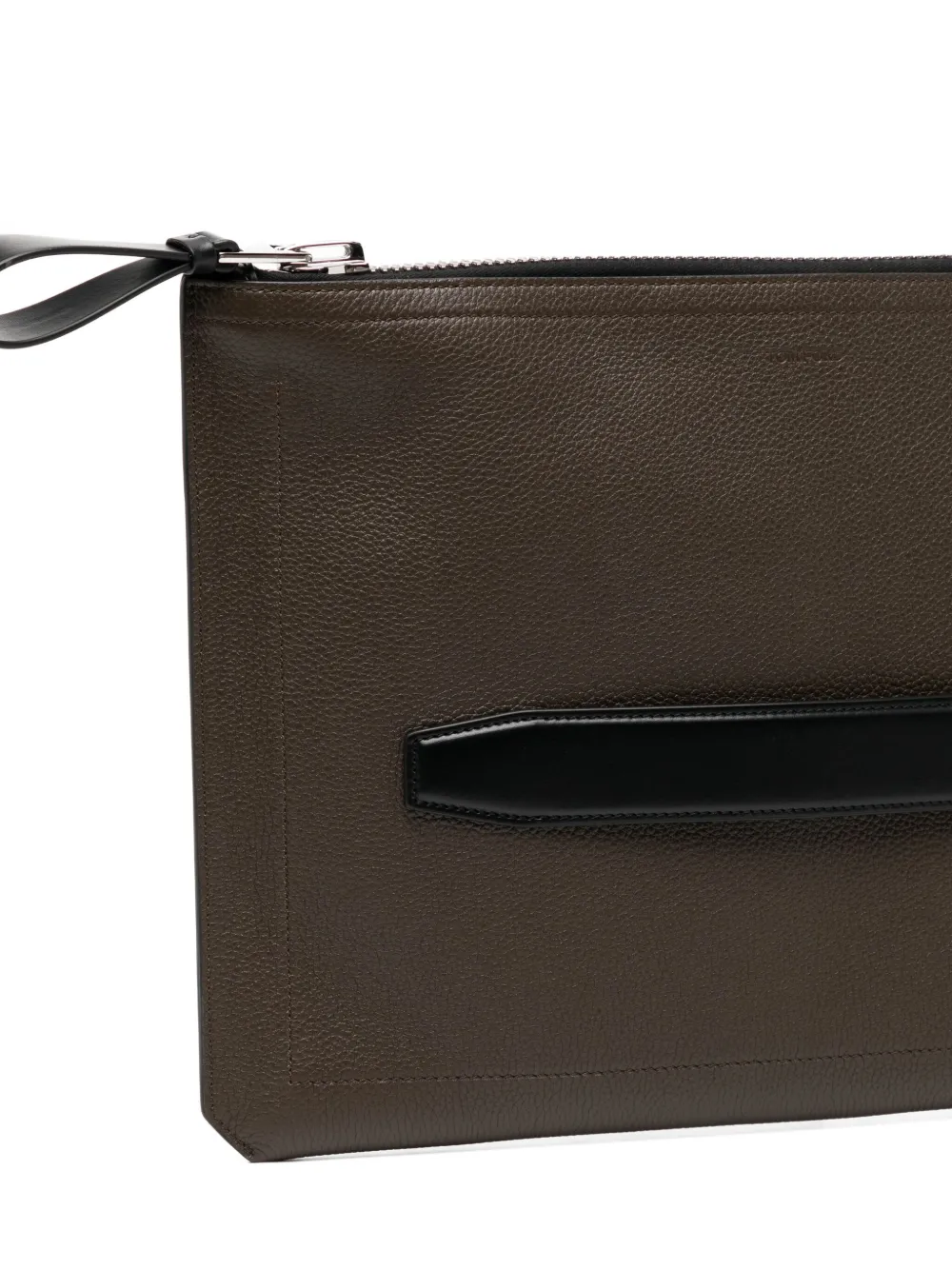 TOM FORD leather laptop bag Bruin