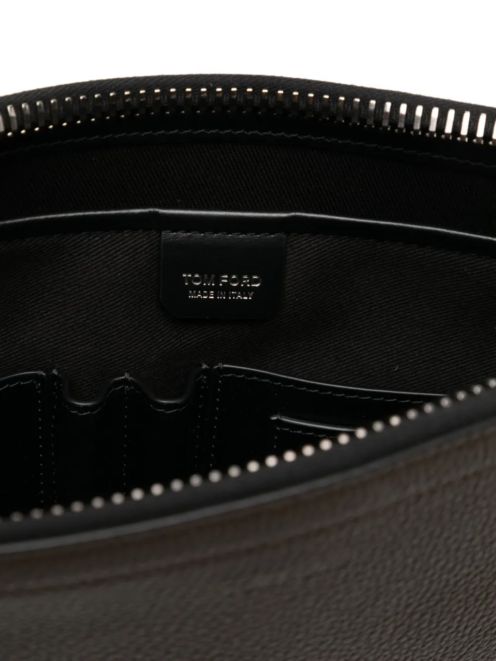 TOM FORD leather laptop bag Bruin