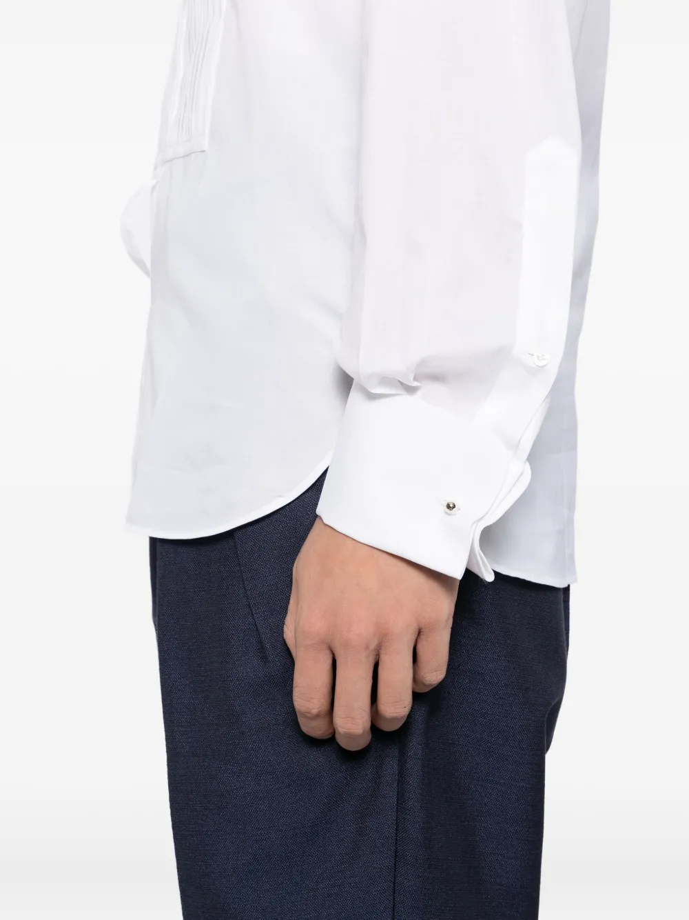 TOM FORD Cocktail voile overhemd Wit