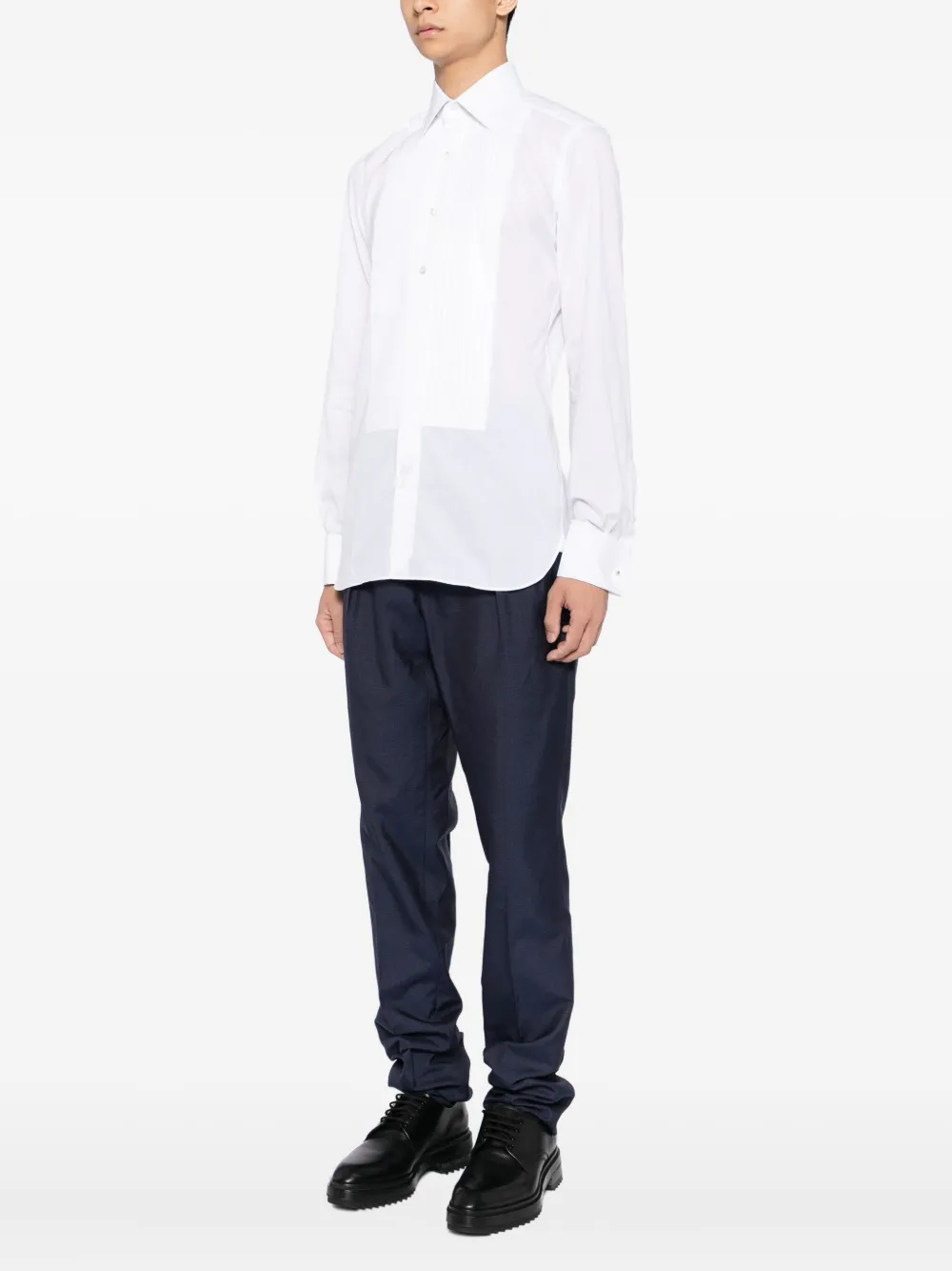 TOM FORD Cocktail voile overhemd Wit