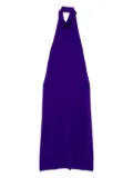 TOM FORD halterneck open-back dress - Purple