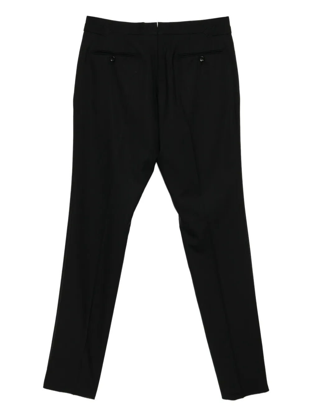 TOM FORD Fluid twill broek - Zwart