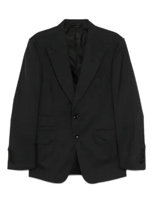 Jil Sander single-breasted Wool Suit | Black | FARFETCH