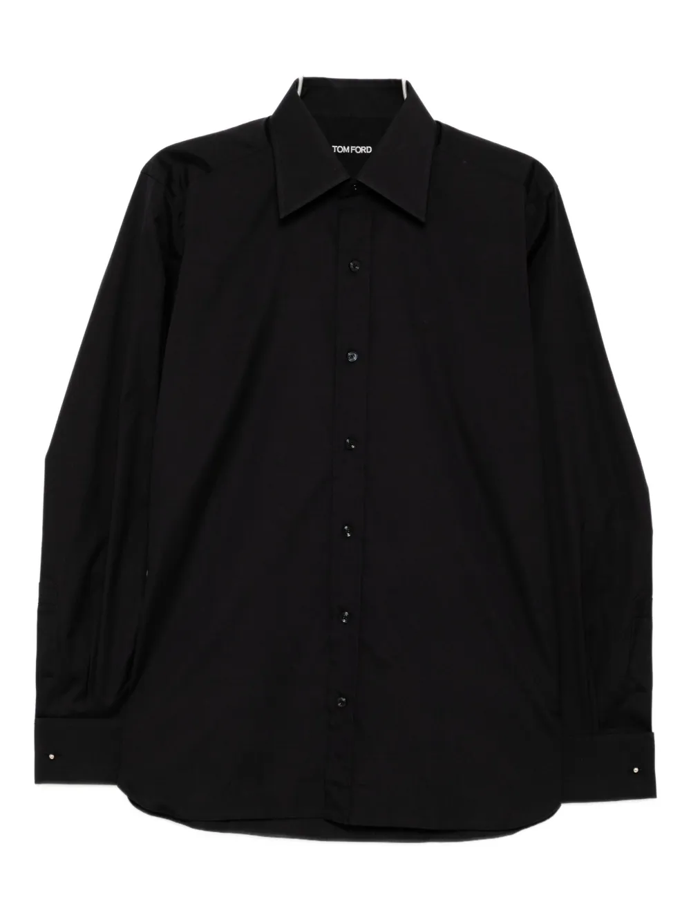 Tom Ford Long-sleeved Shirt In Black