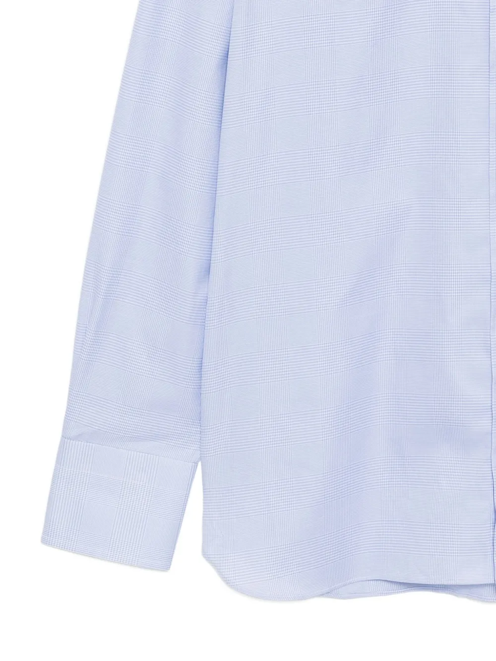 TOM FORD Geruit overhemd Blauw