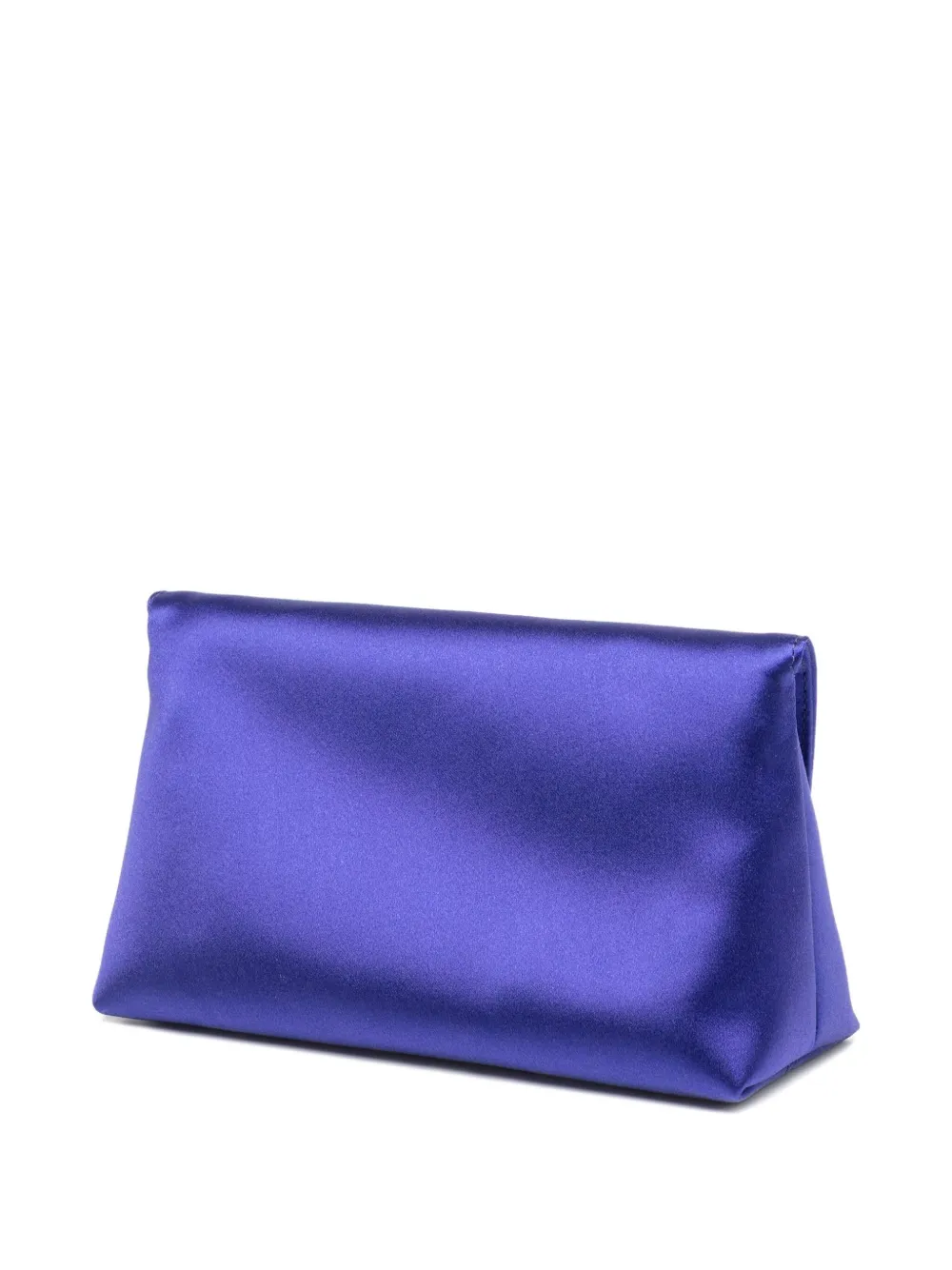 TOM FORD Nobile satijnen mini-tas met kettingband Paars