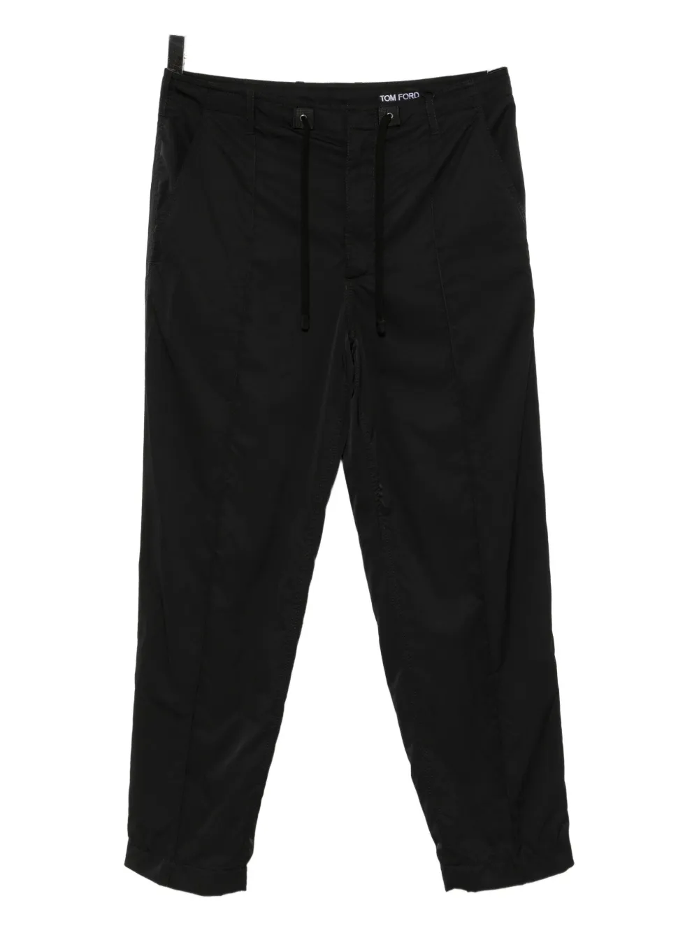 Tom Ford Pressed-crease Trousers In Animal Print