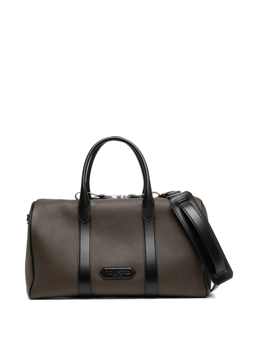 TOM FORD medium leather duffle | Brown | Image 1