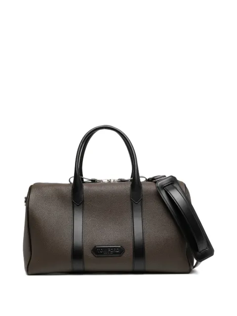 TOM FORD medium leather duffle bag