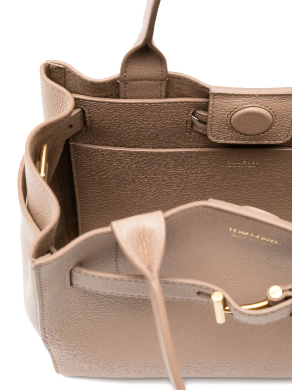 Tom Ford Audrey Tote Bag In Neutral