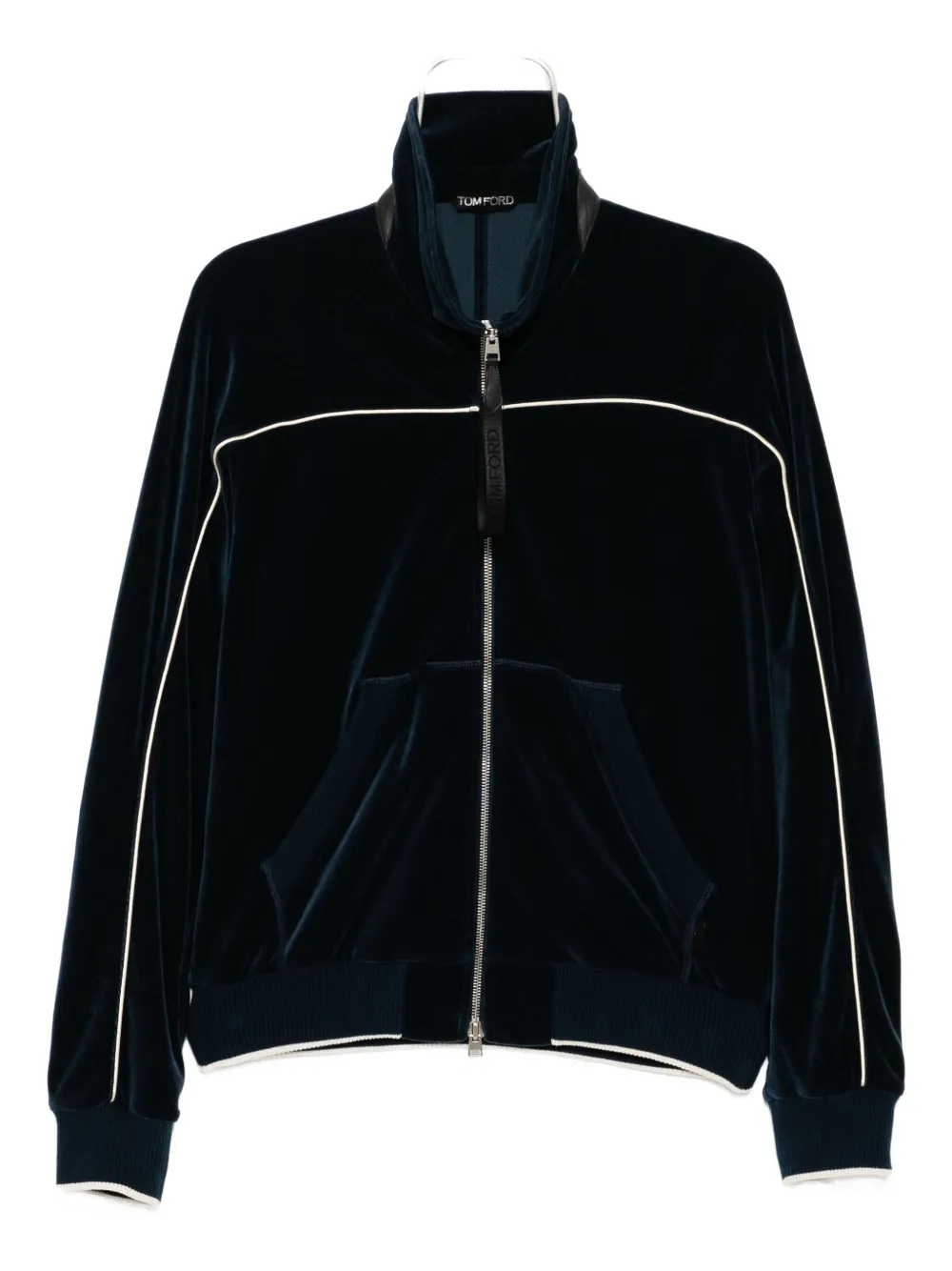 TOM FORD two-way zip up jacket - Blu