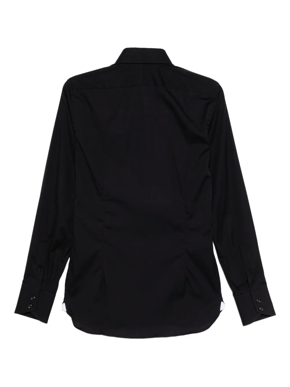 TOM FORD Popeline overhemd Zwart