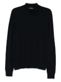 TOM FORD wool crew-neck top - Blue