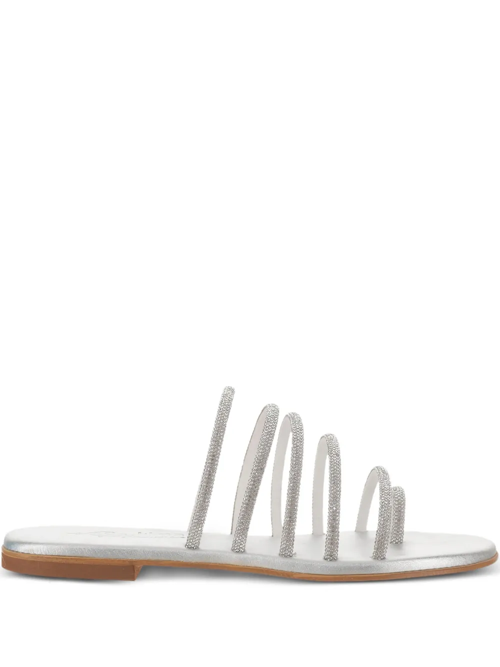 Kimaï rhinestone-embellished sandals Grey