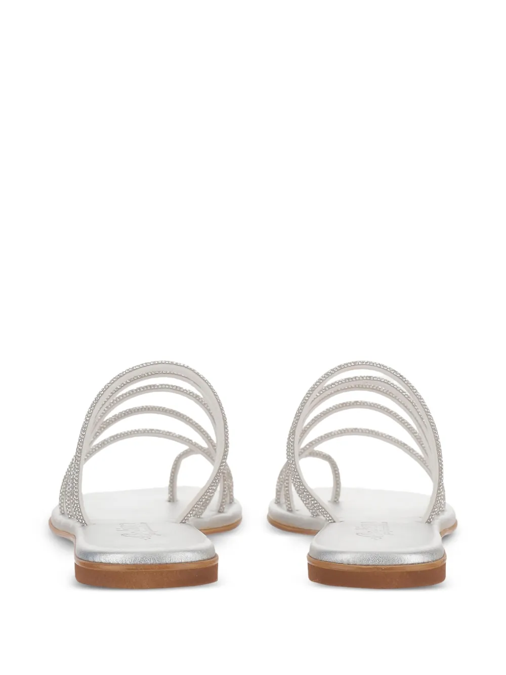 Kimaï rhinestone-embellished sandals Grey