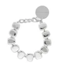 Vanessa Baroni logo-charm necklace - Silver