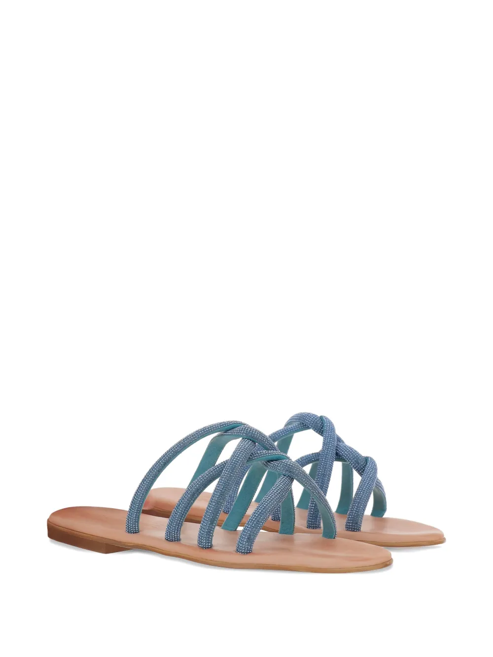 KIMA rhinestone-embellished sandals | Flat Sandals | Image 2