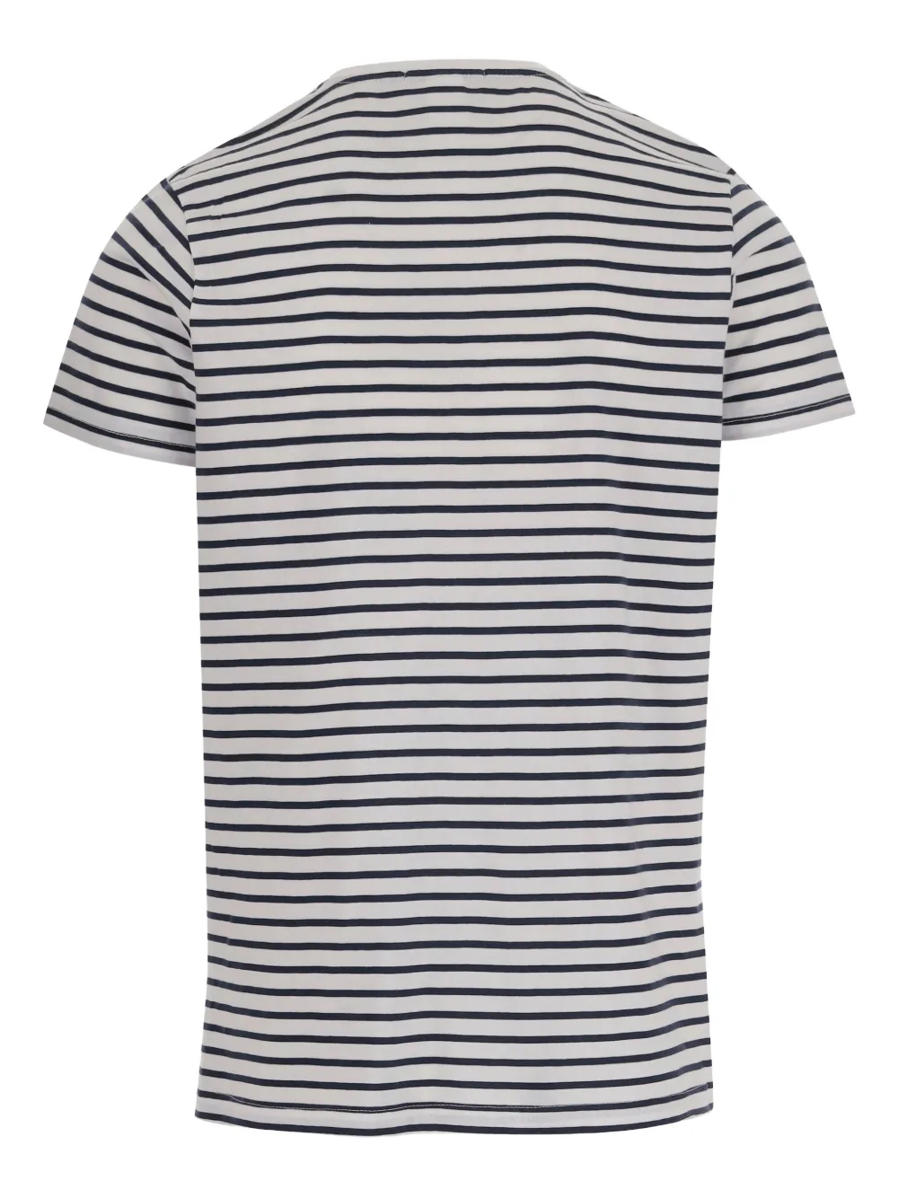 BLACK SCORE STRIPED T-SHIRT