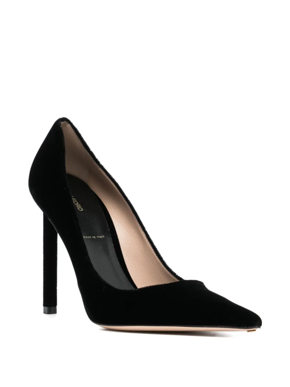 TOM FORD 85mm suede pumps Black