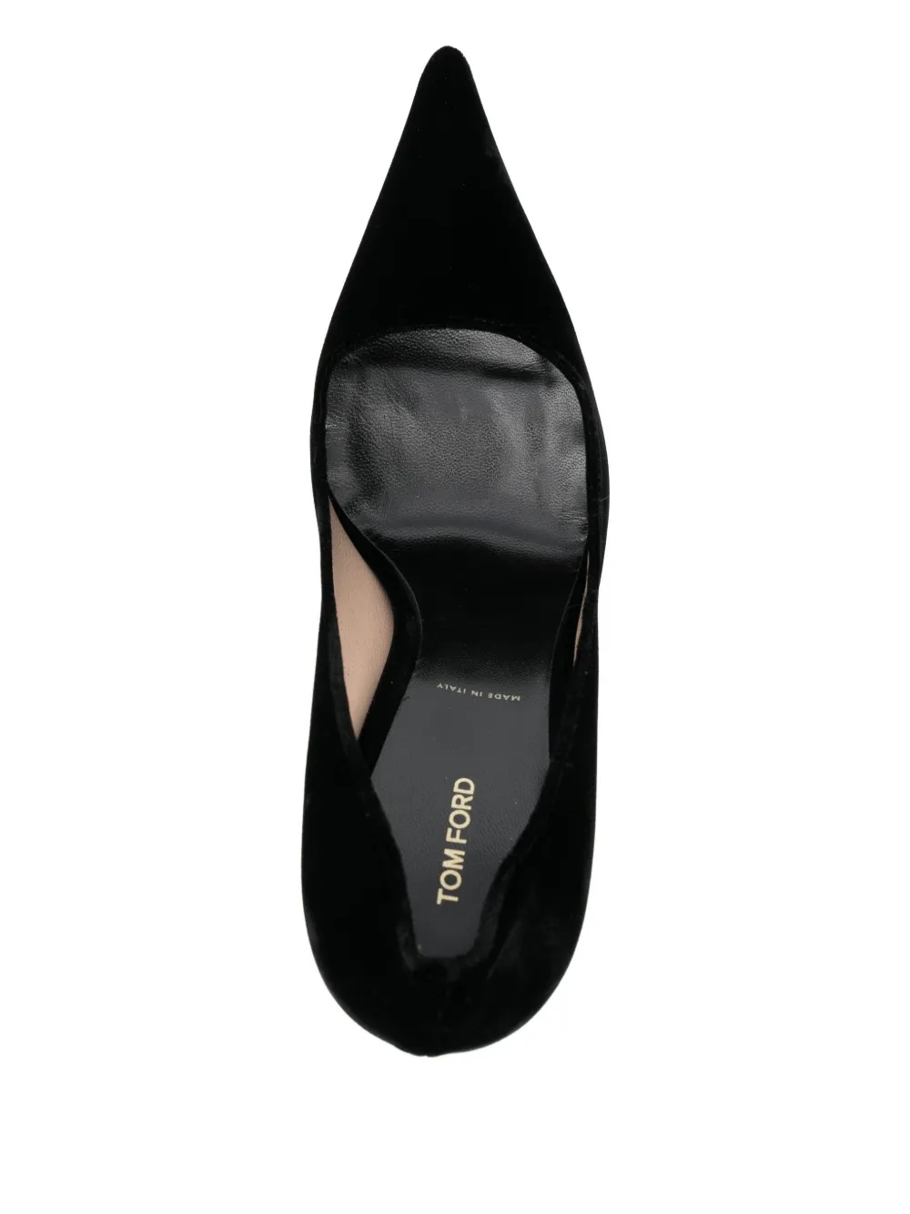 TOM FORD 85mm suede pumps Black