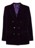 TOM FORD double-breasted blazer - Purple