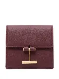 TOM FORD Tara card holder - Red