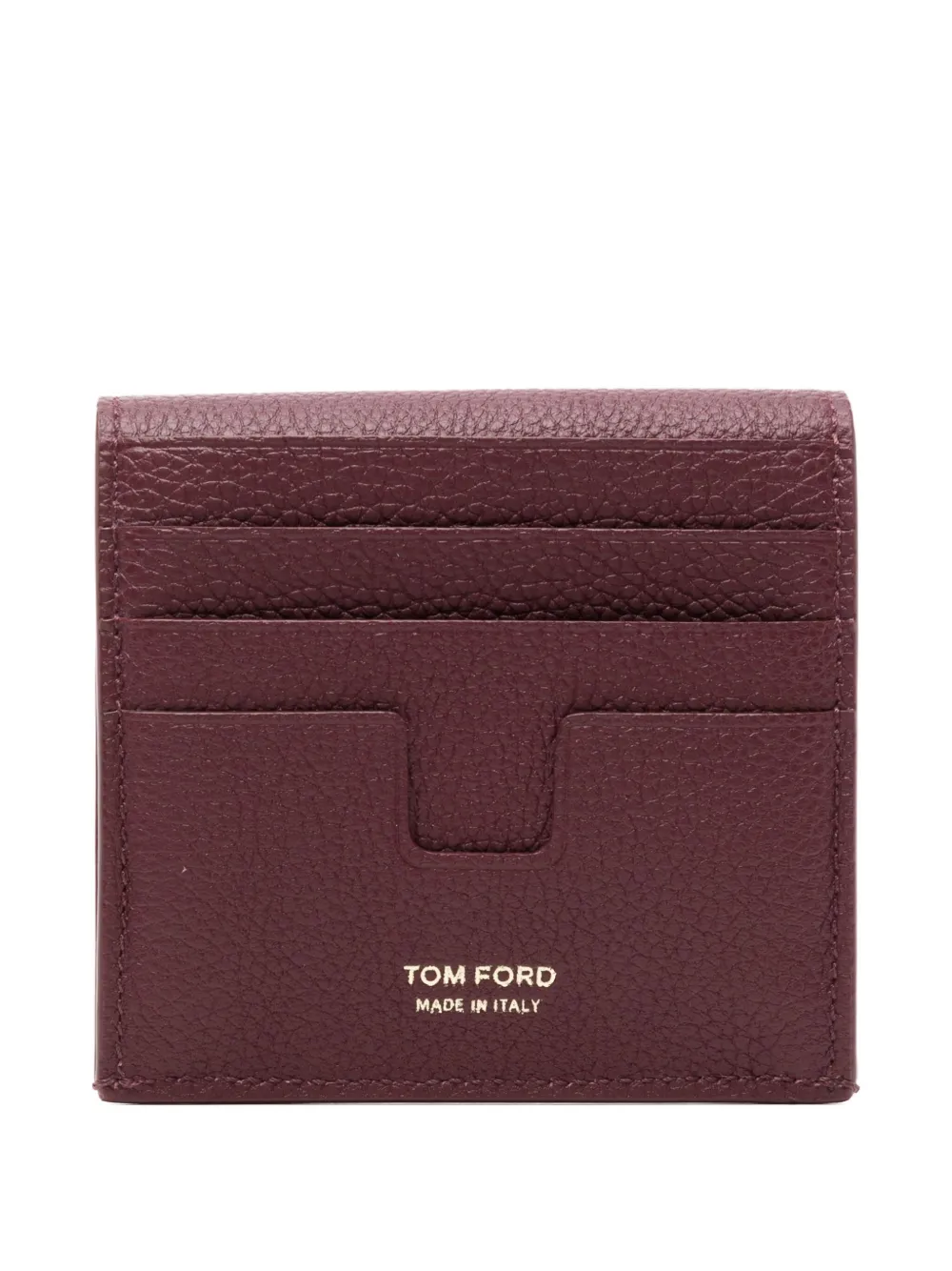 Tom Ford Tara Card Holder In Red