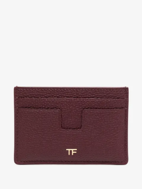 TOM FORD porte-cartes à plaque logo