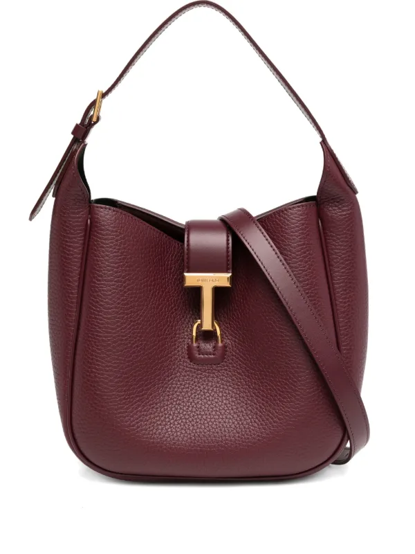 TOM FORD Tara レザー ショルダーバッグ | レッド | FARFETCH JP
