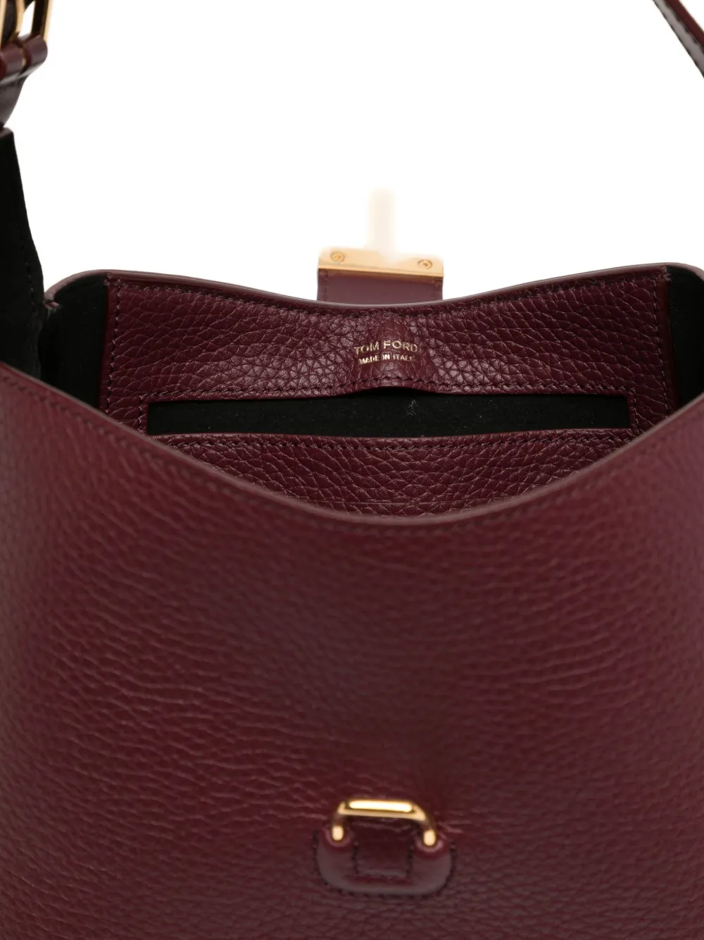 TOM FORD Tara leren schoudertas Rood