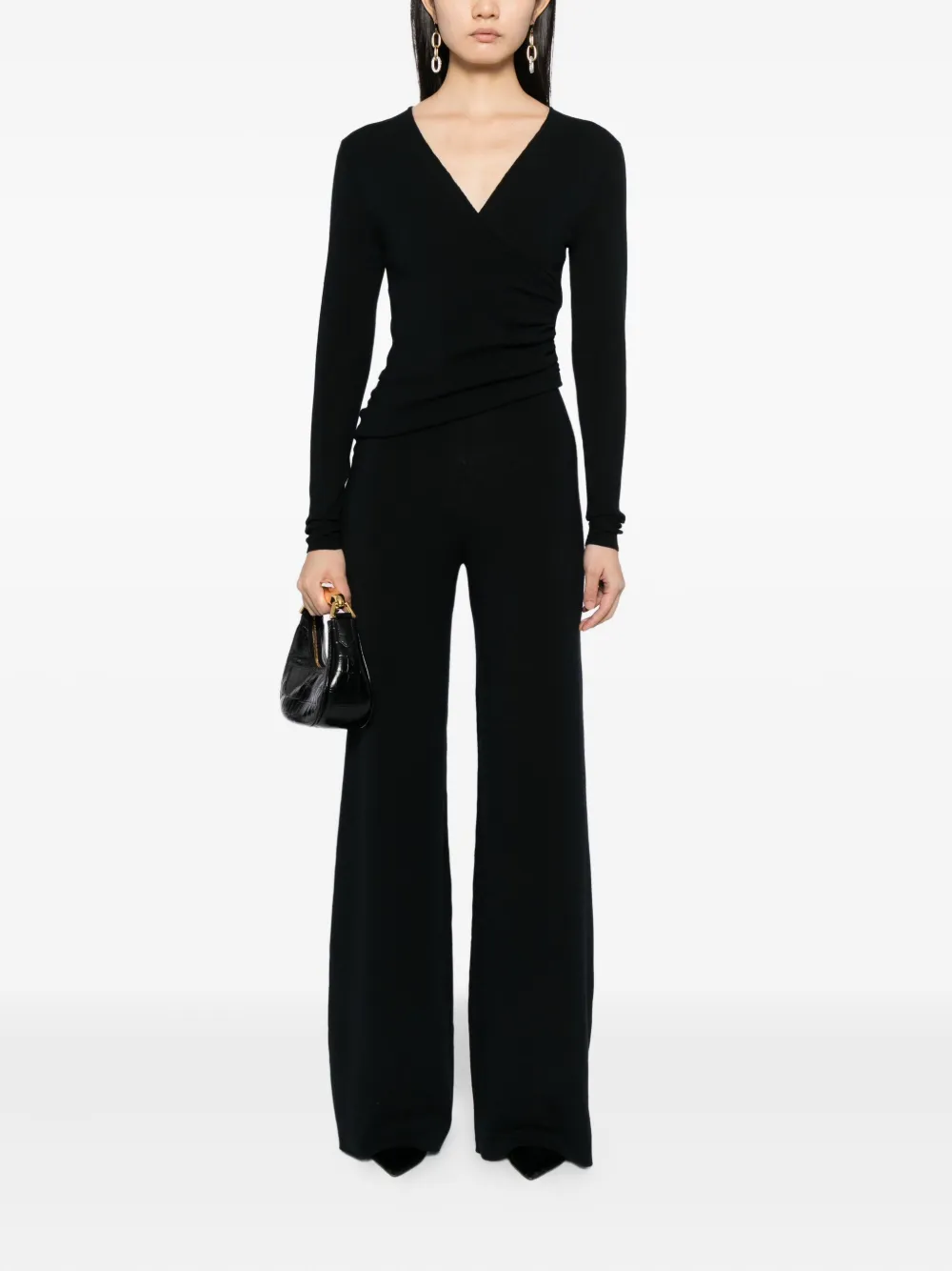 TOM FORD wool jumpsuit - Zwart