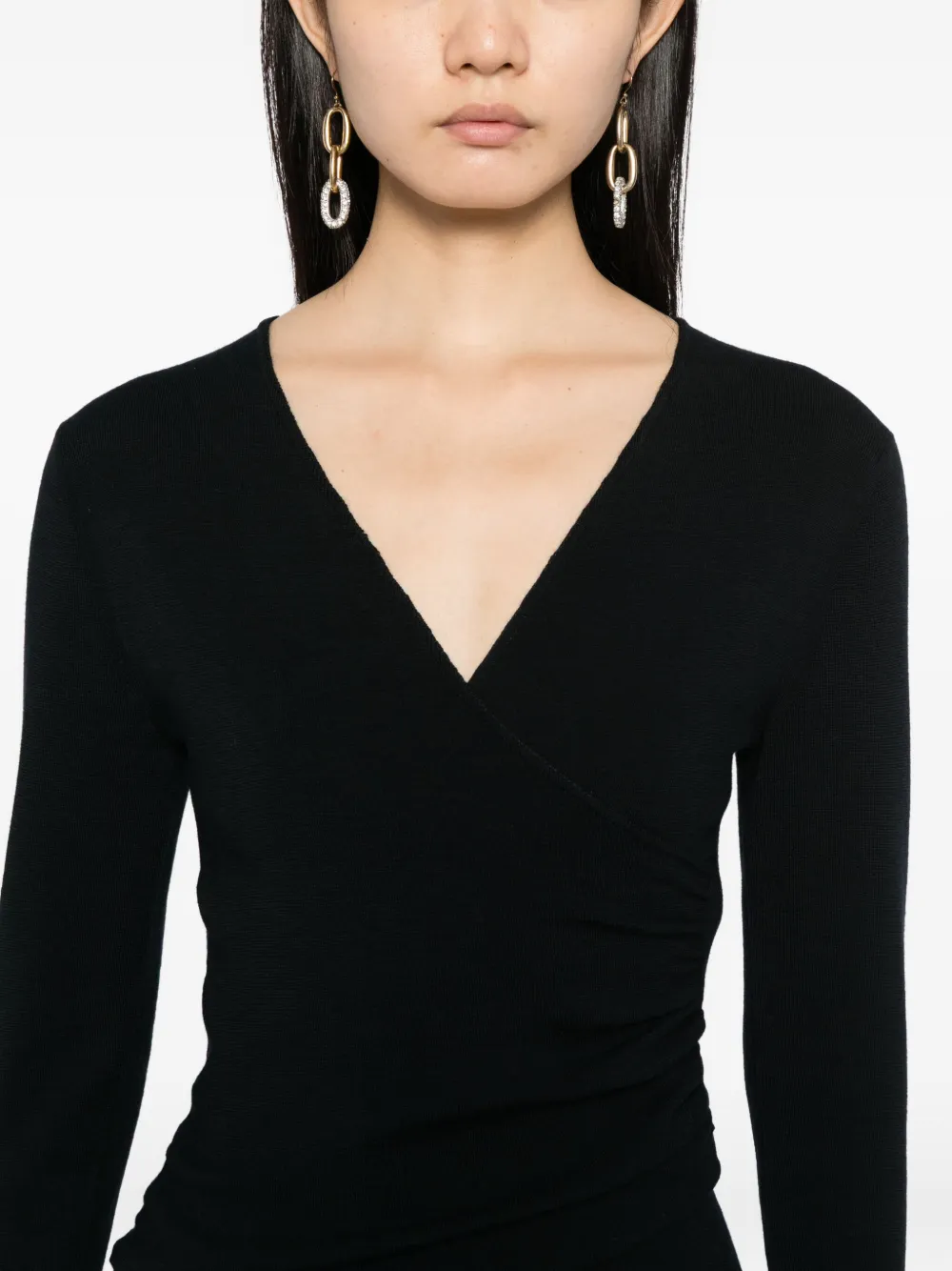 TOM FORD Wollen jumpsuit Zwart