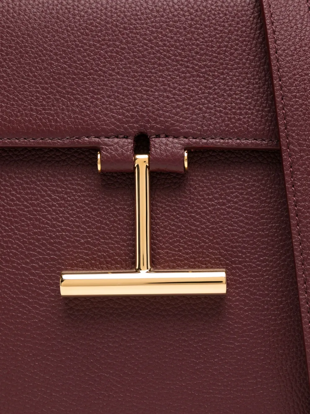 TOM FORD T-Bar tas met omslag Rood
