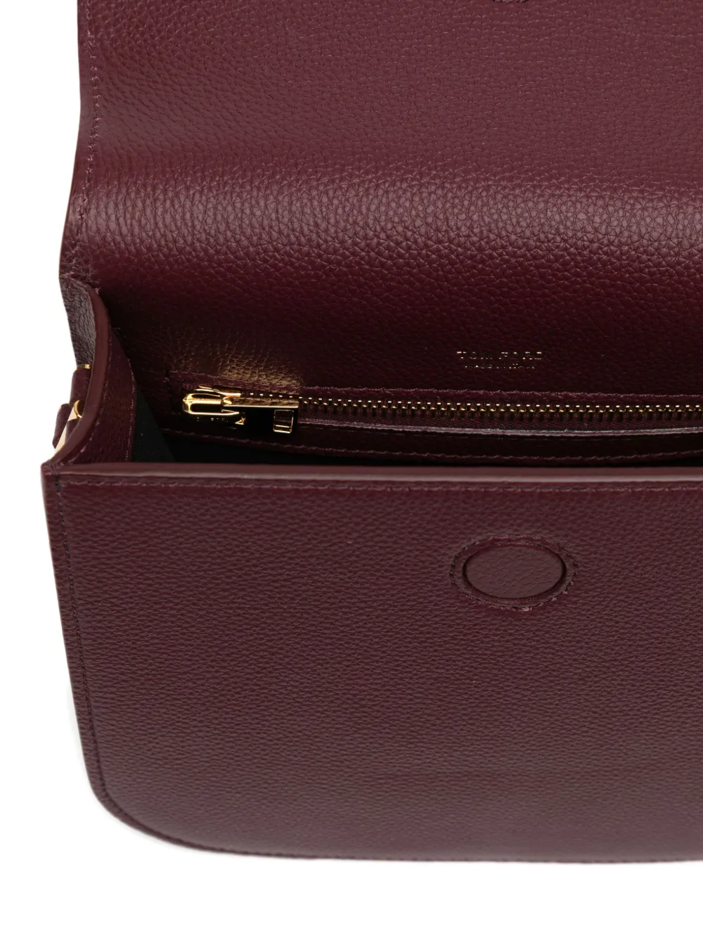 TOM FORD T-Bar tas met omslag Rood