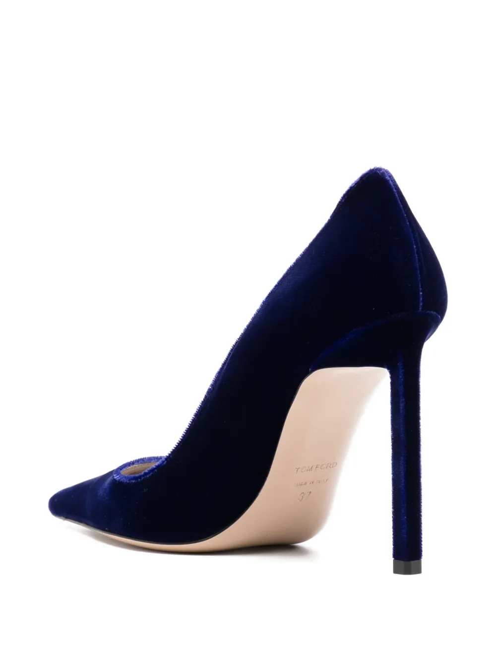 TOM FORD 85mm suede pumps Blue
