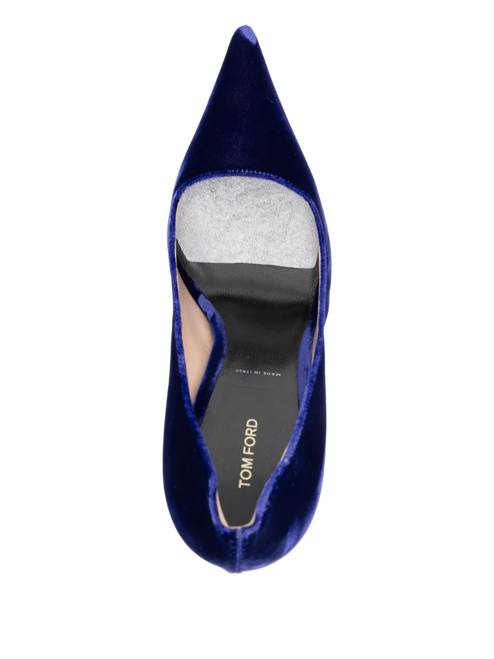 TOM FORD 85mm suede pumps Blue